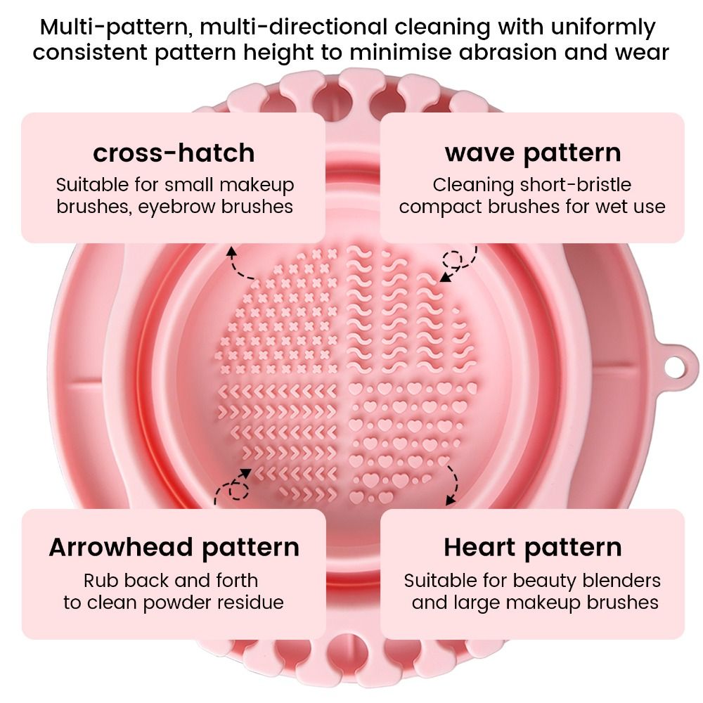 Makeup Brush Set - シリコーン素材のメイクブラシクリーニングボウルドライクリーニングデザイン再利用可能なブラシ収納セット多機能卵型