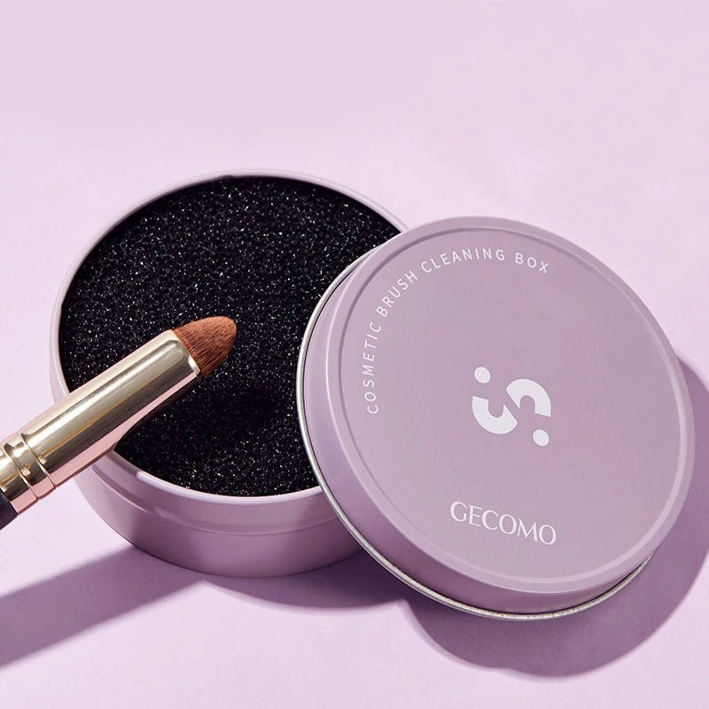 Cosmetic Sponge - メイクブラシクリーニングボックスクイッククリーンスポンジアイシャドウブラシドライクリーナー化粧品洗浄クリーンパウダーツールメイクアップアクセサリー