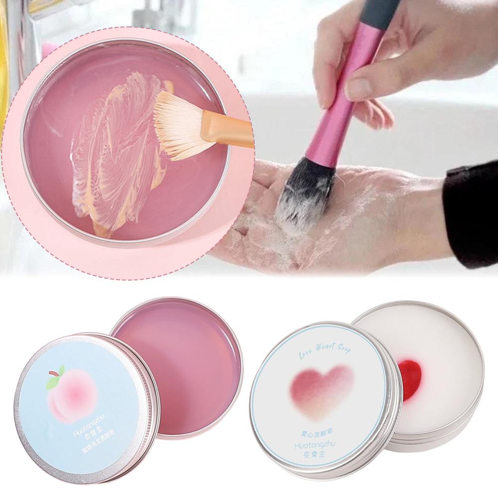 Makeup Brush Set - メイクブラシクリーナー 優しく効果的な洗浄 低泡フォーミュラ 素早く洗い流せる スポンジ パフ