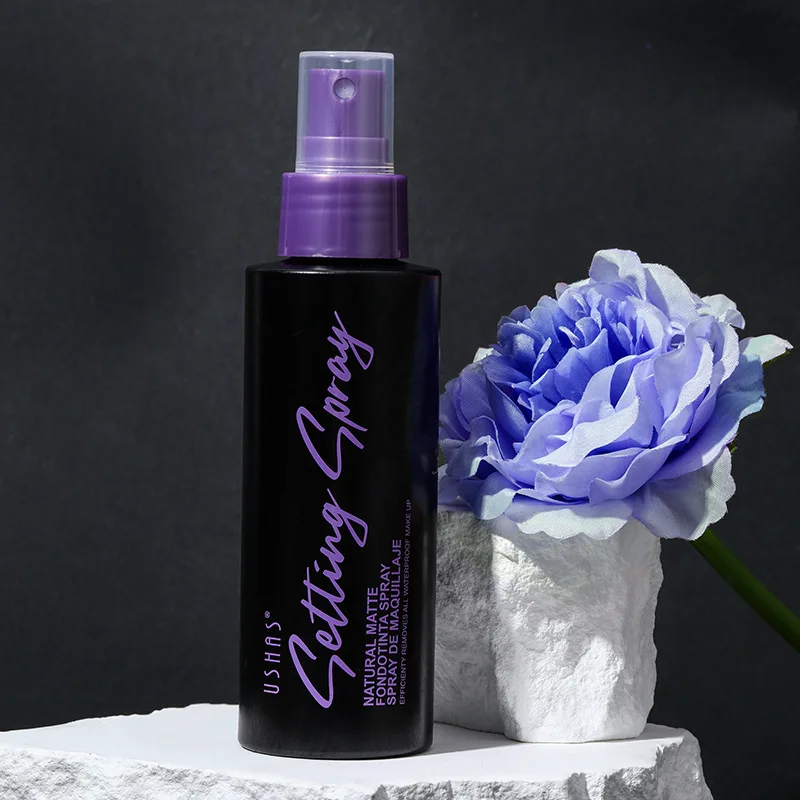 Setting Spray - 110ml 防水メイクキープスプレー 長時間持続 オイルフリー ナチュラル仕上げ 顔用