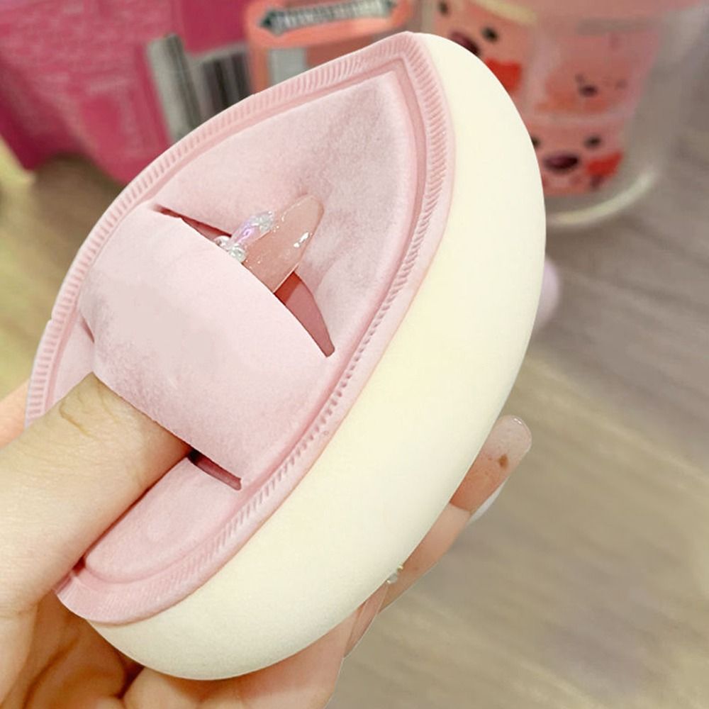 Cosmetic Sponge - 大サイズ綿菓子化粧パフスポンジソフトポータブルエアクッションパウダーパフウェット/ドライファンデーションコンシーラーメイクアップツール