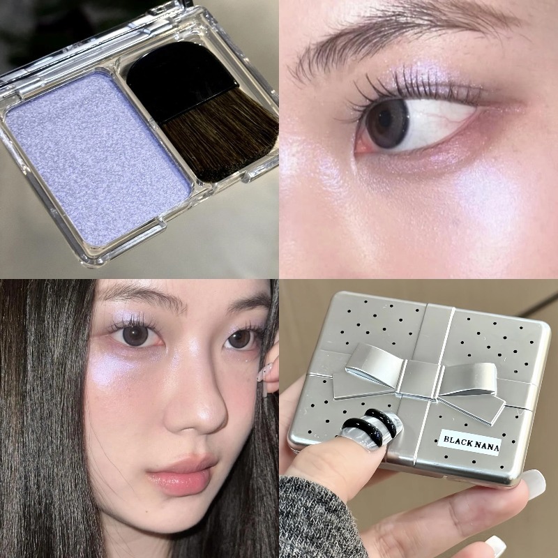 パンクアイスパープルアイシャドウフェイスブライトナーハイライ - Eyeshadow Glitter Pigment のレビューと価格