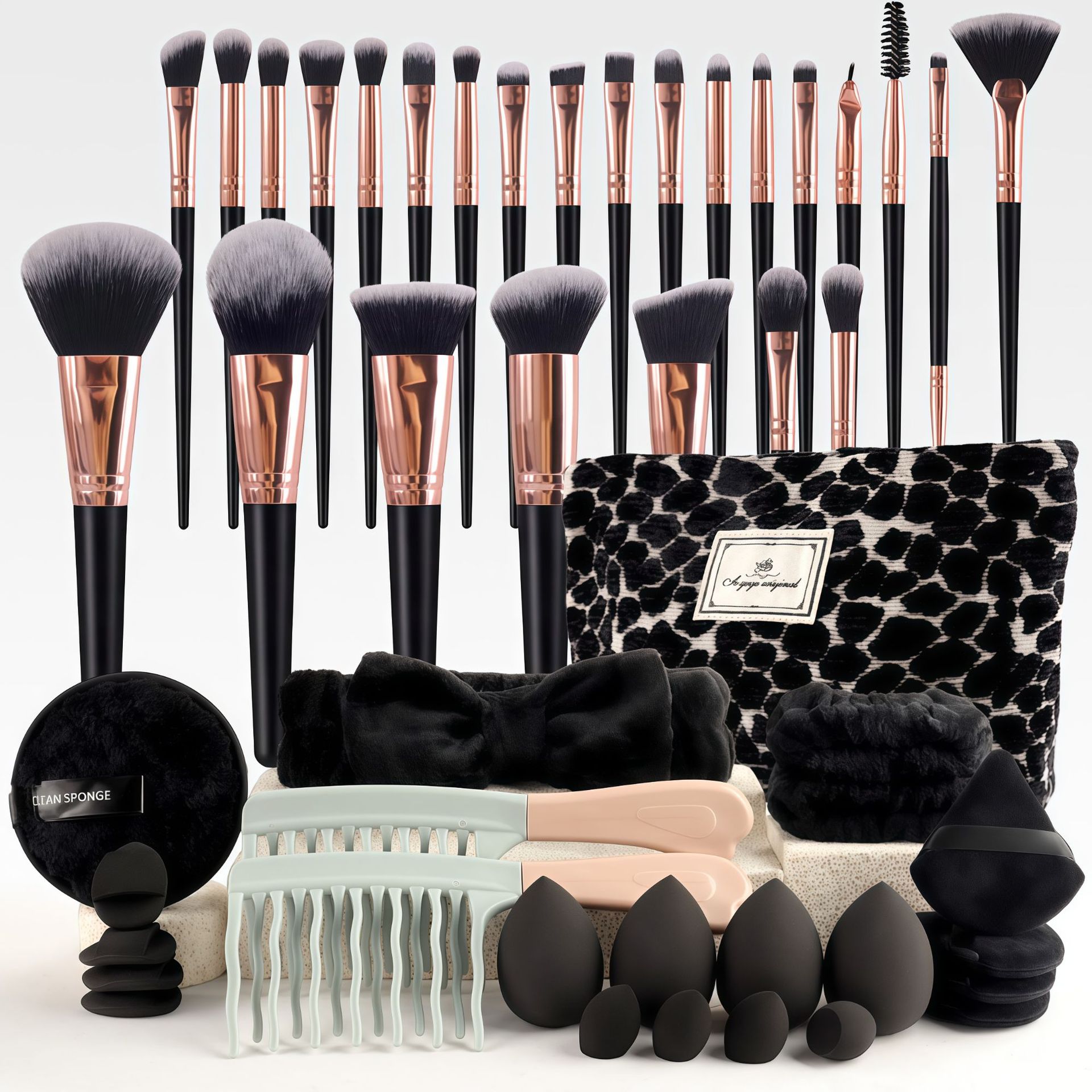 メイクブラシセット シックな香りのスタイル ビューティーツー - Makeup Brush Set のレビューと価格