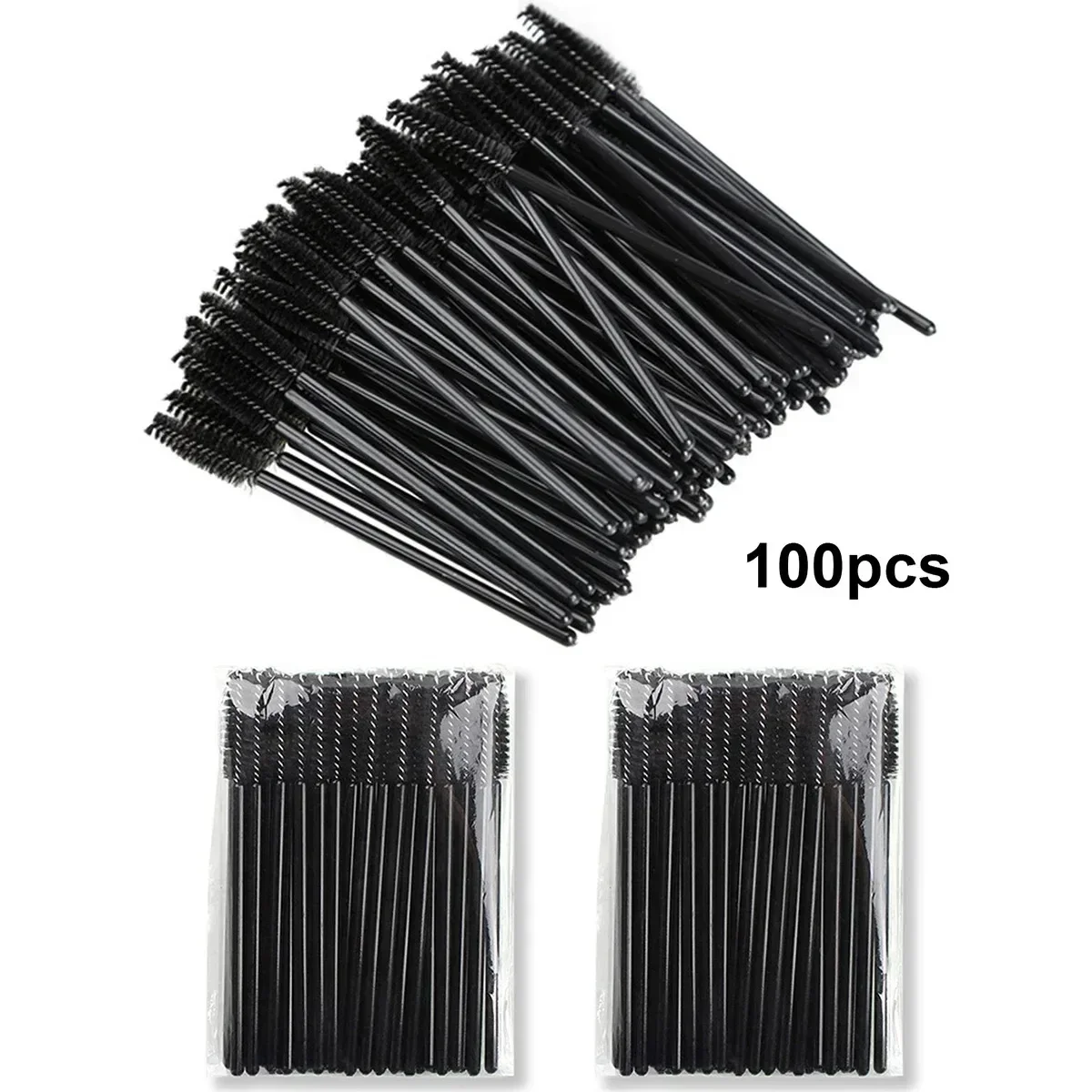 卸売 100 個使い捨てまつげブラシ Spoolies マイ - Makeup Brush Set のレビューと価格