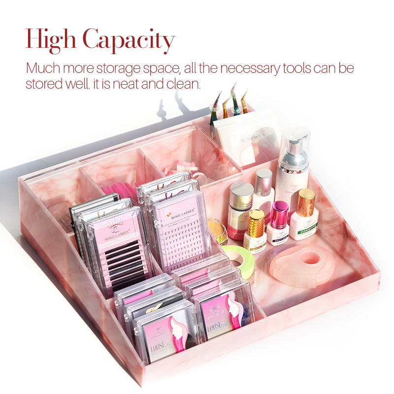 ロングラッシュ-多機能つけまつげ収納ボックス,化粧道具の大容 - Beauty Makeup Songs のレビューと価格