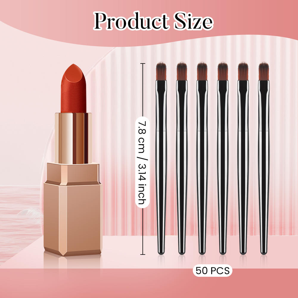 50/100 個使い捨てリップブラシセット口紅グロスワンドア - Makeup Brush Set のレビューと価格