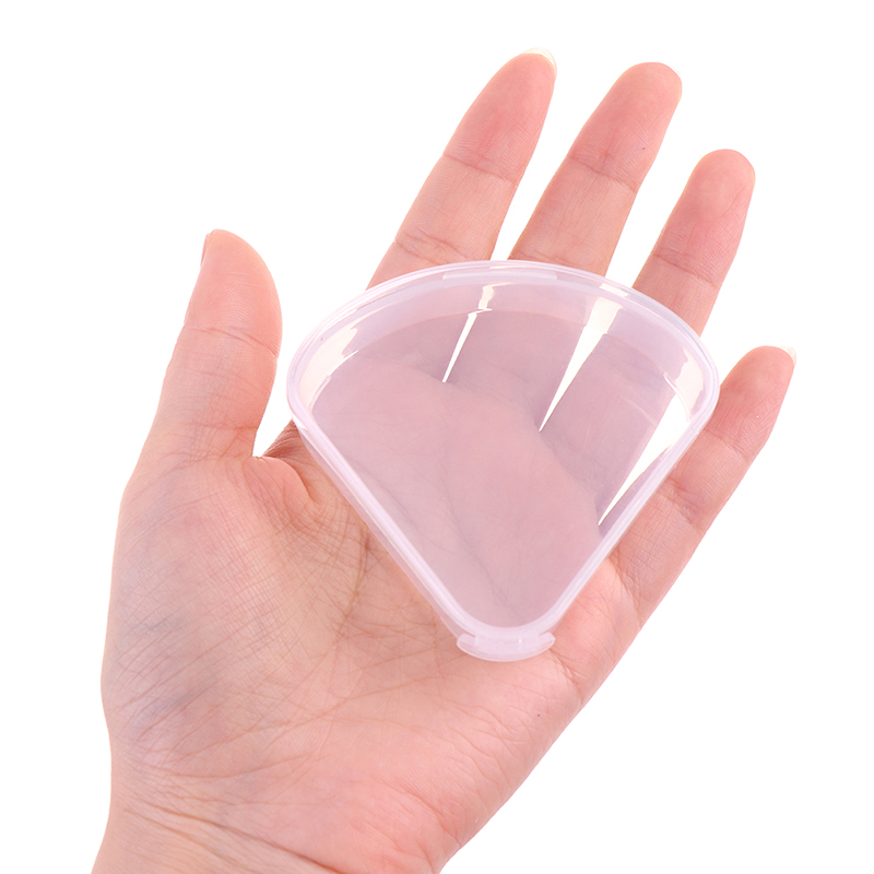 * 1 個ポータブル三角スポンジ透明化粧品バッグメイクアップ - Cosmetic Sponge のレビューと価格