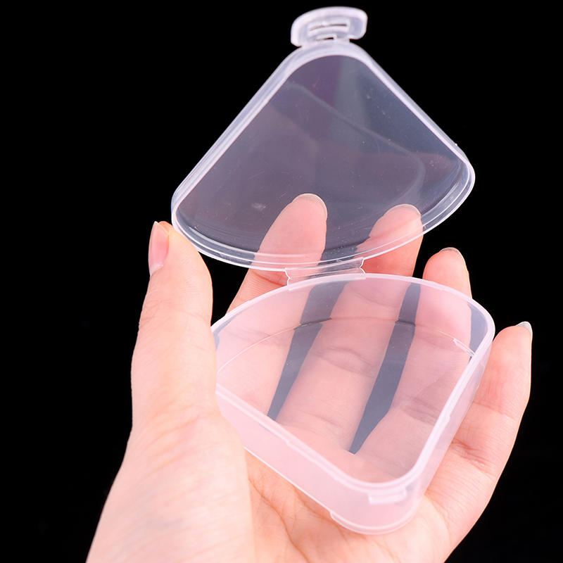 * 1 個ポータブル三角スポンジ透明化粧品バッグメイクアップ - Cosmetic Sponge のレビューと価格