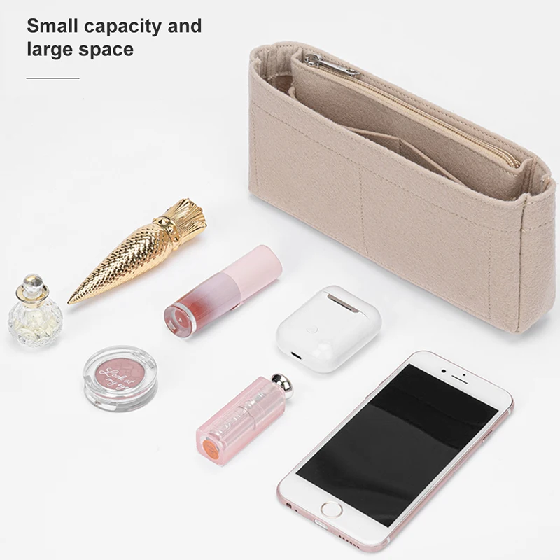 エバートナー-旅行用ショルダーバッグ,フェルトバッグ,メイク - Ysl Beauty Makeup Bag のレビューと価格