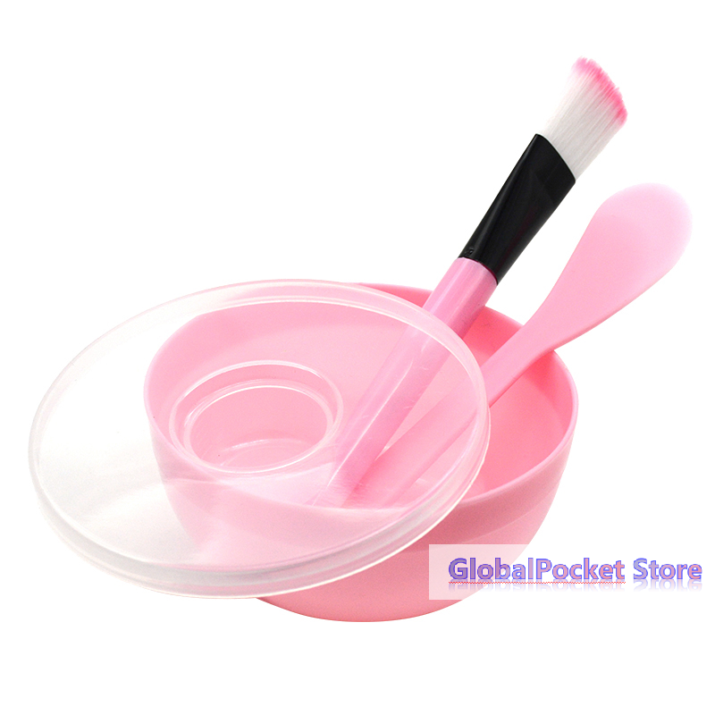 フェイシャルブラシマスクボウルスプーンセットマスクブラシバー - Makeup Brush Set のレビューと価格