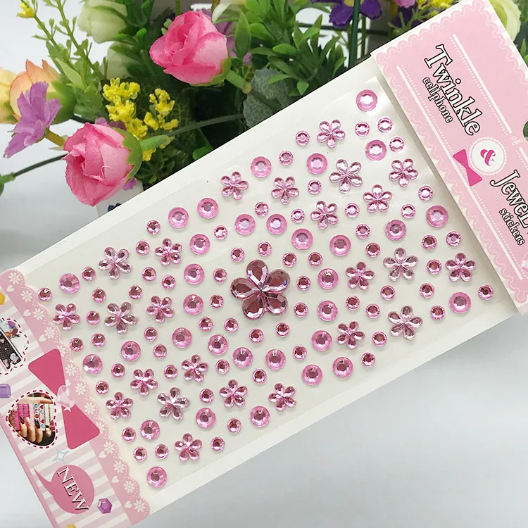 子供のためのアクリルクリスタルとダイヤモンドの絵,フェイスジ - Beauty Gems Makeup のレビューと価格