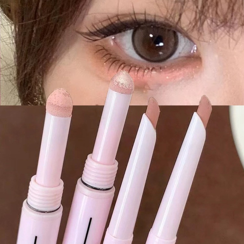 2 in 1 マットアイシャドウペン グリッターブライトニン - Eyeshadow Glitter Pigment のレビューと価格