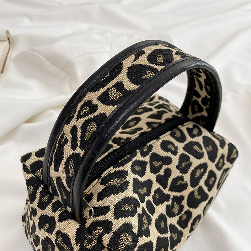 大容量の豪華なヒョウ柄のメイクアップバッグ,キャンバス,ジッ - Ysl Beauty Makeup Bag のレビューと価格