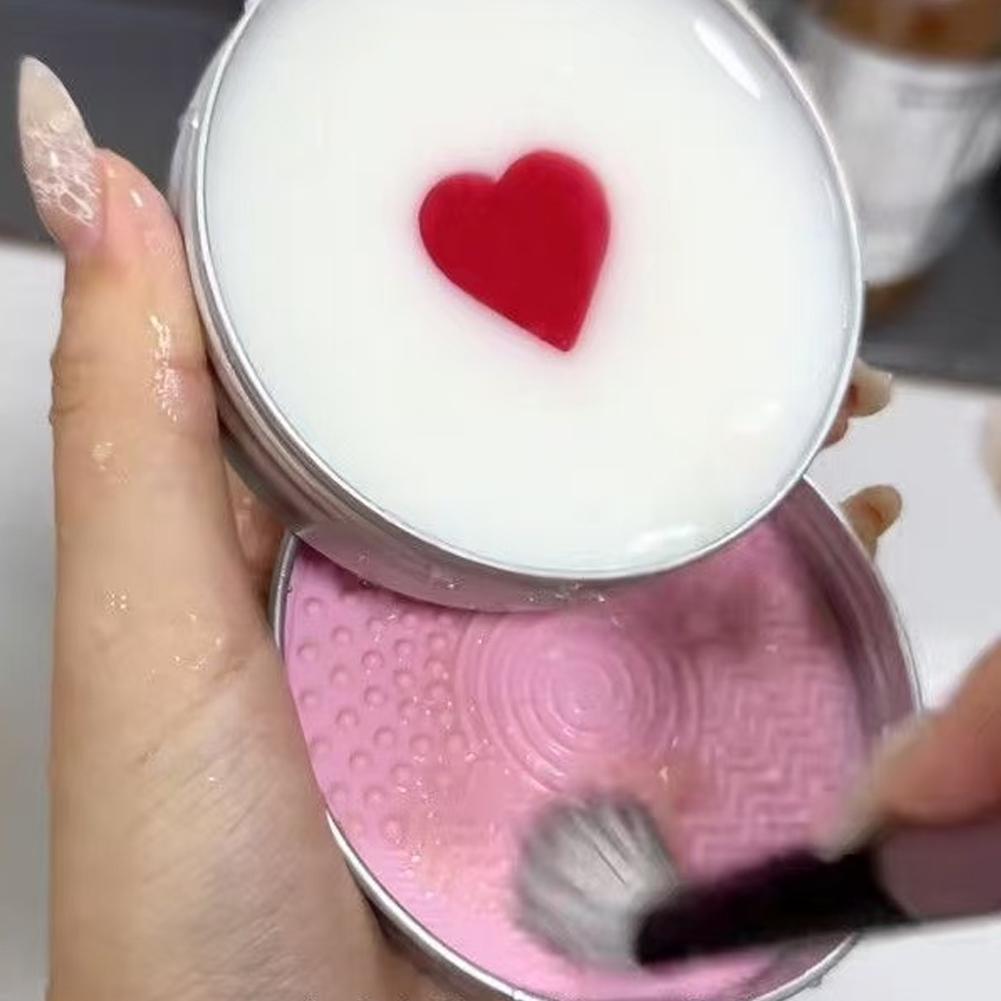 1 セット 50/100 グラムかわいいハート型メイクブラシ - Cosmetic Sponge のレビューと価格