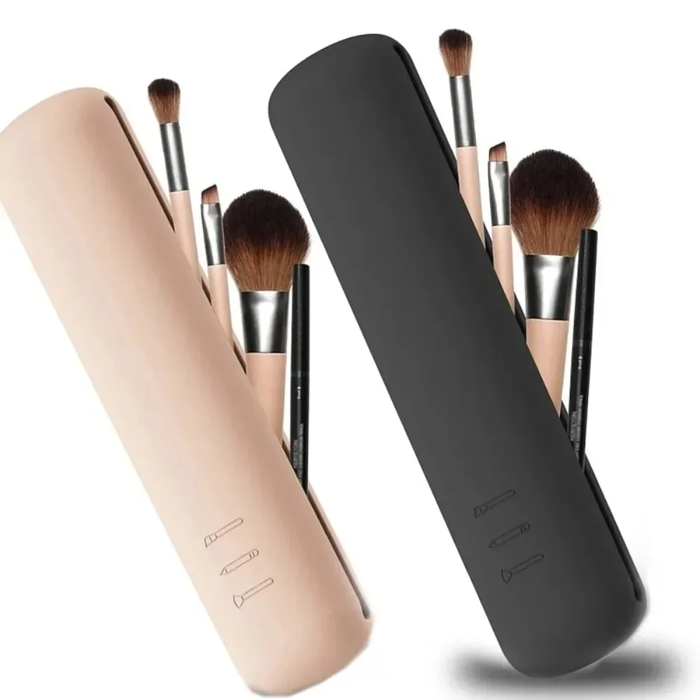 旅行化粧ブラシホルダーシリコーン化粧ブラシバッグ化粧スポンジ - Cosmetic Sponge のレビューと価格