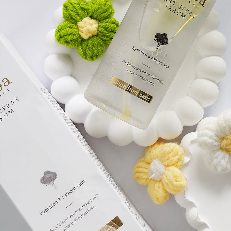 韓国産100mlホワイトトリュフセラムトナー保湿グローイング - Setting Spray のレビューと価格